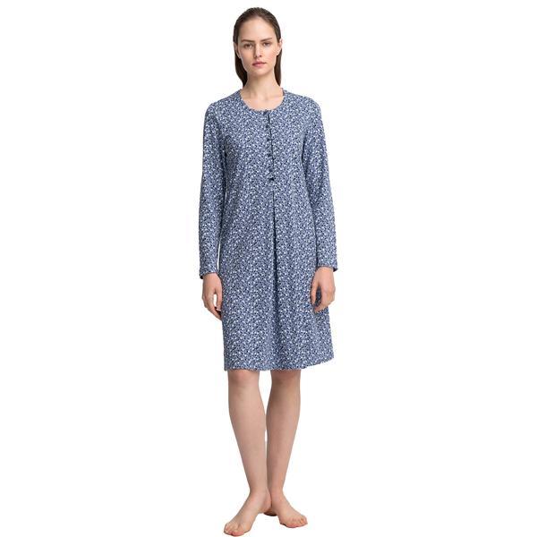 Camasa de noapte vamp 15931, l, bumbac, albastru
