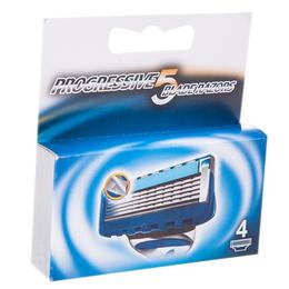 Pachet rezerve 5 lame de barbierit - 4 buc - Progressive Blade Razors