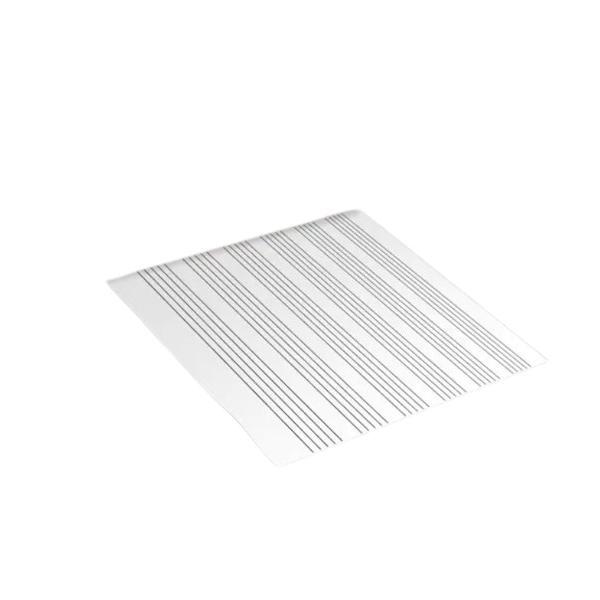 Folie tabla scolara alba, cu liniatura portativ, autoadeziva, 200x120 cm