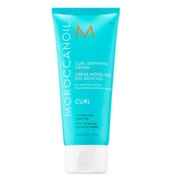 Crema pentru par ondulat si permanent cu ulei de argan moroccanoil, 75ml