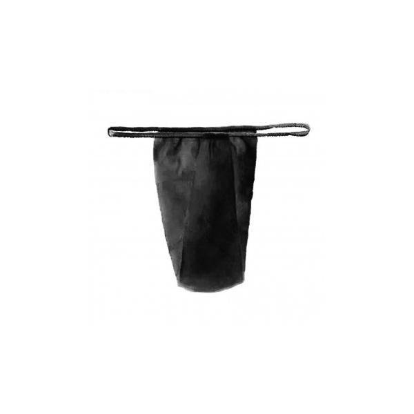Bikini unica folosinta material netesut negru, 25 buc., impachetate individual