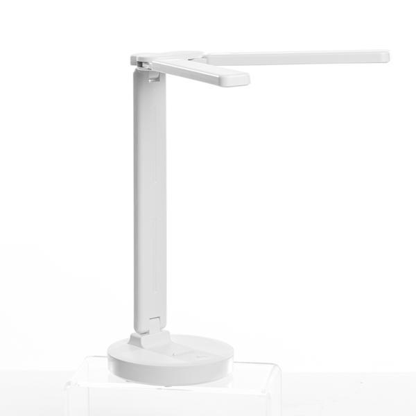Lampa birou led fixxia f3, 2 brate, incarcare usb, touch, control luminozitate, lumina calda, neutra, rece, si felicitare de sezon