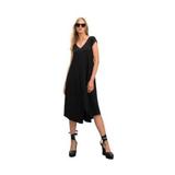 Rochie Vamp 16518, XL, vascoza, negru