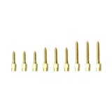 Pivoti Endodontici Otel Inox Aurit Prima, lungime M, grosime 3, 10 buc