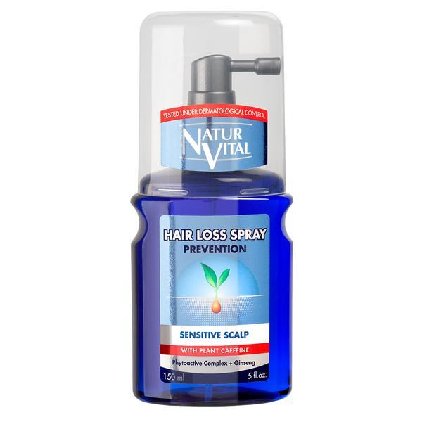 Spray impotriva subtierii si caderii parului, Natur Vital Hair loss spray, 150 ml 150 imagine noua