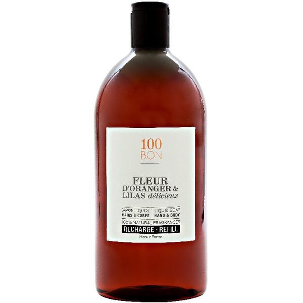 Sapun lichid Fleur D`Oranger Et Lilas Delicieux 100BON, 1000 ml