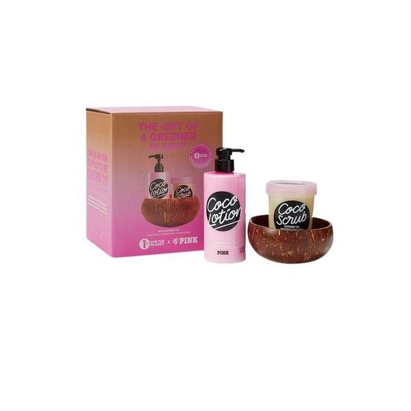 Set Cadou Victoria&#039;s Secret, Coco, Body Lotion 414 ml + Coco scrub 283 g