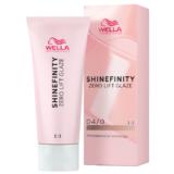 Vopsea translucida demipermanenta - Wella Professionals Shinefinity Zero Lift Glaze, nuanta 04/0 Natural Espresso (saten mediu natural),  60 ml