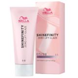 Vopsea translucida demipermanenta - Wella Professionals Shinefinity Zero Lift Glaze, nuanta 05/98 Steel Orchid (castaniu deschis perlat albastru), 60 ml