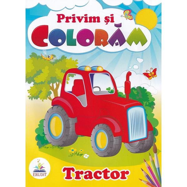 Tractor. Privim si coloram
