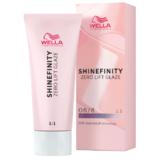 Vopsea Translucida Demipermanenta - Wella Professionals Shinefinity Zero Lift Glaze, nuanta 08/8 Blue Pearl, 60 ml
