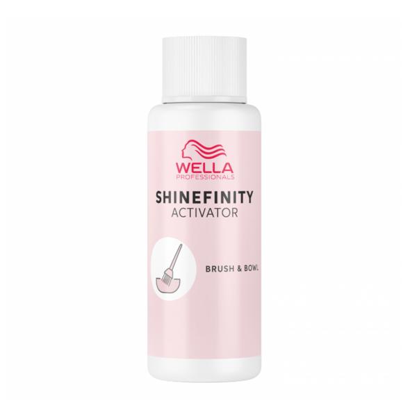 Activator pentru bol si pensula - Wella Professionals Shinefinity Activator 2% - Brush & Bowl Precise Application, 60 ml