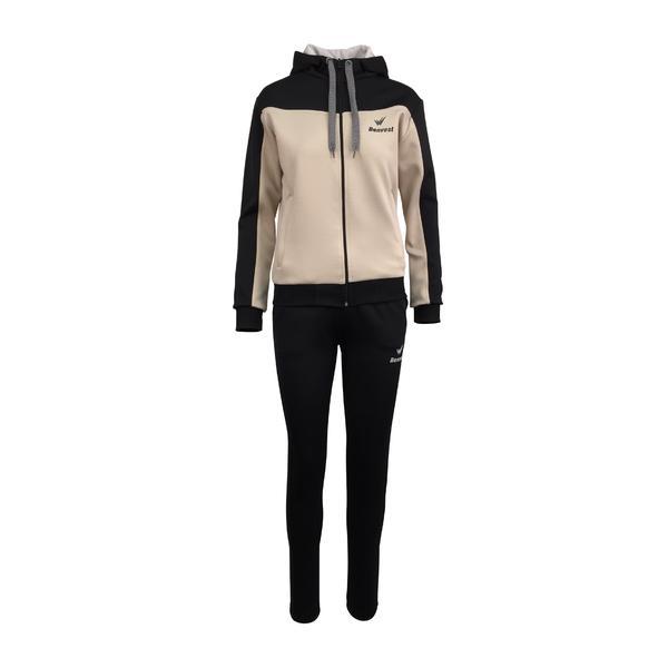 Trening dama, 2 piese, negru si bej, m