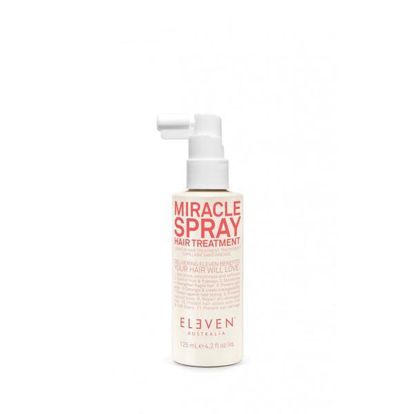 Tratament pentru par Eleven Australia Miracle Spray, Toate tipurile de par, 125ml 125ml imagine noua