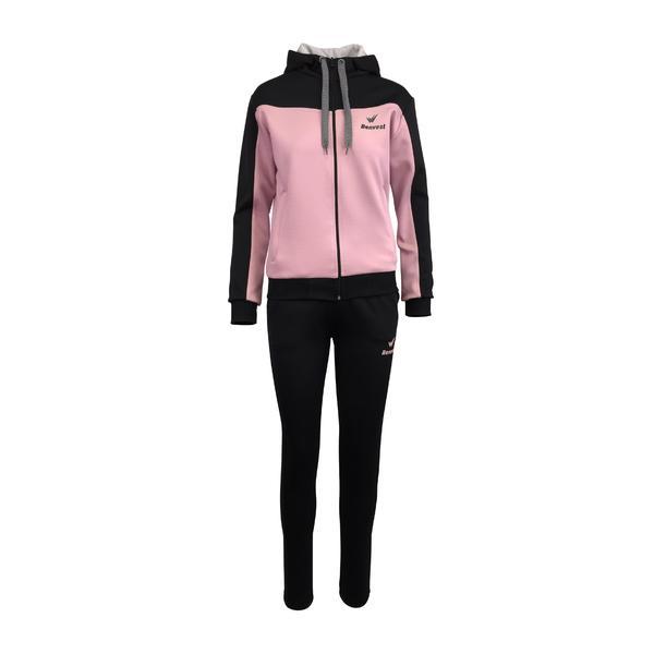 Trening dama, 2 piese, negru si roz, m
