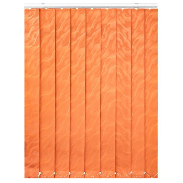 Jaluzele Verticale Textile , Beata  Portocaliu Deschis , L 165  cm X H 230  cm