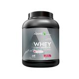 Concentrat proteic din zer Whey Concentrate Drink Powder Protein Adams Supplements, capsuni, 908 g