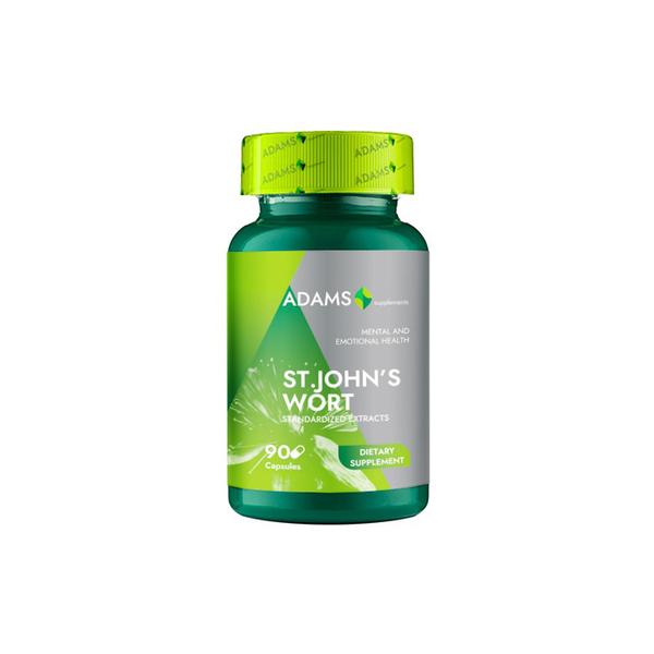 Sunatoare St. John's Wort Adams Supplements, 550 mg, 90 capsule