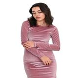 rochie-roz-casual-de-catifea-cu-sclipici-marime-s-36-4.jpg