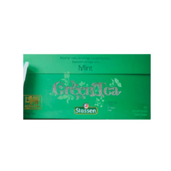 Ceai Verde de Menta Stassen Green Tea, 37,5 g