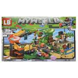 Set de constructie LB+ Minecraft My World 418 piese tip lego