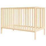Patut copii din lemn Hubners Dominic 120x60 cm natur