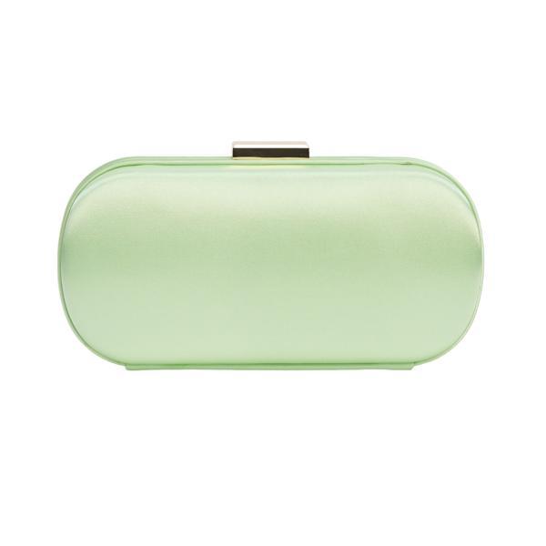 Clutch Tess Verde-Mar Tip Poseta Cu Lant Auriu