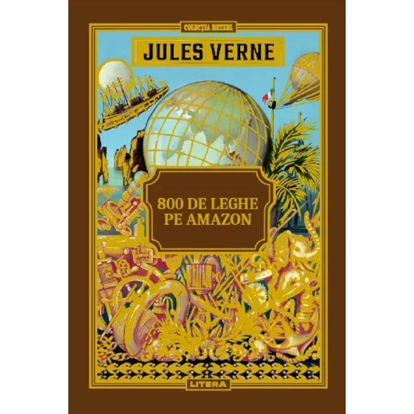 800 de leghe pe amazon - jules verne, editura litera