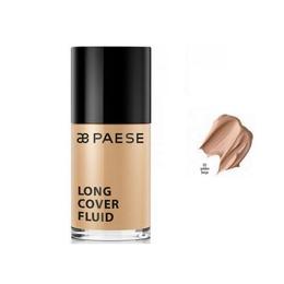Fond de ten PAESE cu efect de lunga durata - Paese Long cover Fluid Fondation 03, Golden Beige 30 ml
