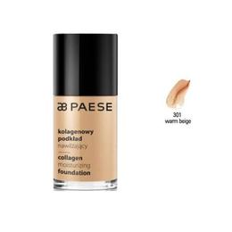 Fond de Ten Hidratant - Paese - Collagen Moisturizing Foundation, 301 warm beige