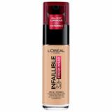 Fond de Ten Rezistent la Transfer - L'Oreal Paris Infaillible 32H Fresh Wear Foundation, nuanta 140 Golden Beige, 30 ml