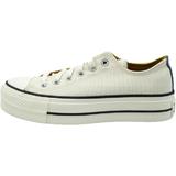 Tenisi femei Converse Chuck Taylor All Star Lift OX A03829C, 36, Alb