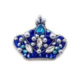 Brosa coroana regala handmade, Royal Crown, Zia Fashion