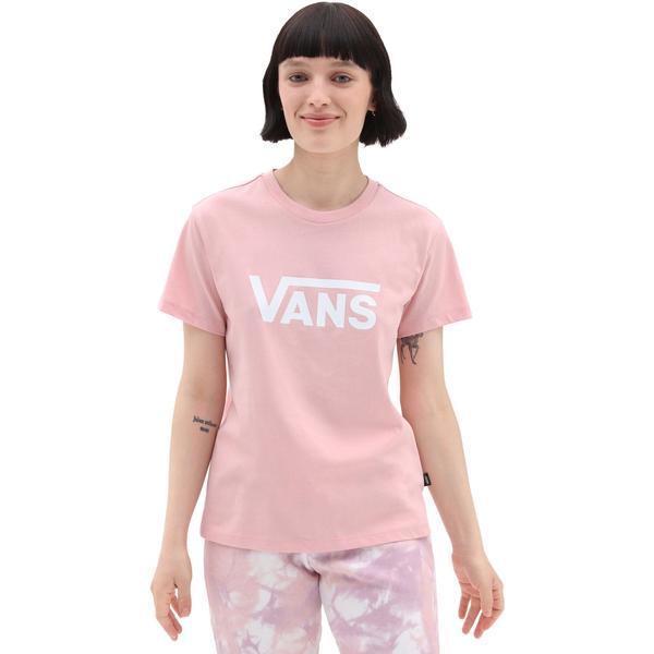 Tricou femei vans drop v ss crew-b vn0a5hnmbeb1, xl, roz