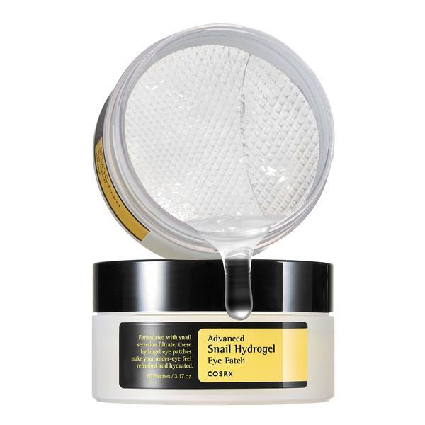 Plasturi pentru ochi Advanced Snail Hydrogel Eye Patch, Cosrx, 60 buc