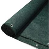 Plasa umbrire 1.5 x 25 m, cu grad protectie de 100%, verde, pentru gard