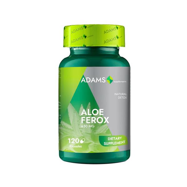 Aloe Ferox Adams Supplements 450 Mg, 120 capsule