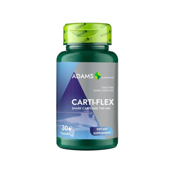 Cartilaj de Rechin Carti-Flex 740mg Adams Supplements, 30 capsule