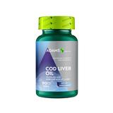 Ulei din Ficat de Cod Adams Supplements Cod Liver Oil 1000 mg, 90 capsule