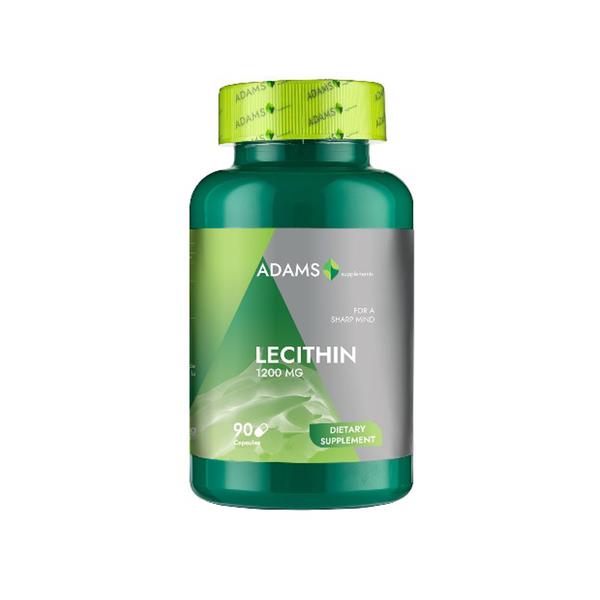 Lecitina 1200 mg Adams Supplements, 90 capsule