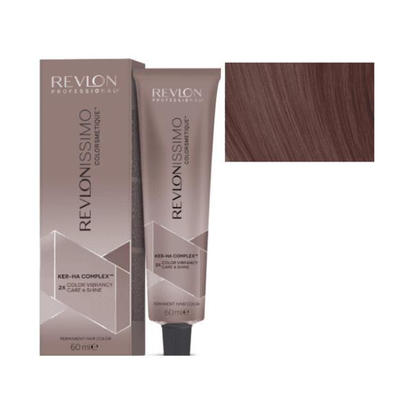 Vopsea Permanenta - Revlon Professional Revlonissimo Colorsmetique Ker-Ha Complex Permanent Hair Color, nuanta 6.25 Dark Iridescent Mahogany Blonde, 60 ml image14