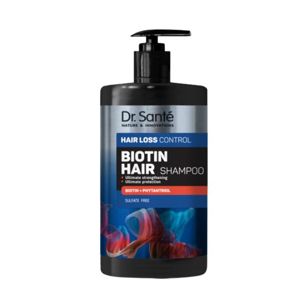 Sampon Anticadere, Crestere si Protectie Maxima cu Biotina si Phytantriol Dr. Sante Biotin Hair Loss Control Shampoo, 1000 ml