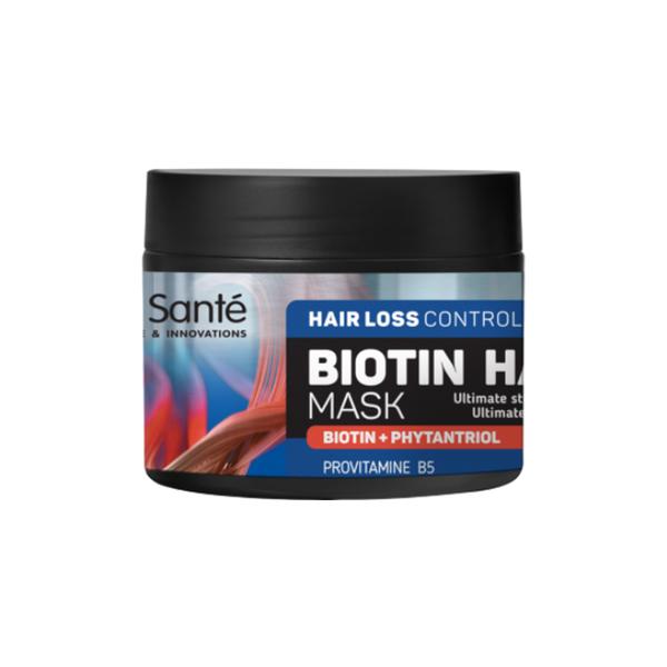 Masca Anticadere, Crestere si Protectie Maxima cu Biotina si Phytantriol Dr. Sante Biotin Hair Loss Control Mask, 300 ml