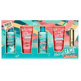 Set Hall of Fame , Dirty Works, 50 ml, Gel de dus 100 ml, Spumant 100 ml, Gel de dus exfoliant 100 ml, Balsam de buze 10 ml