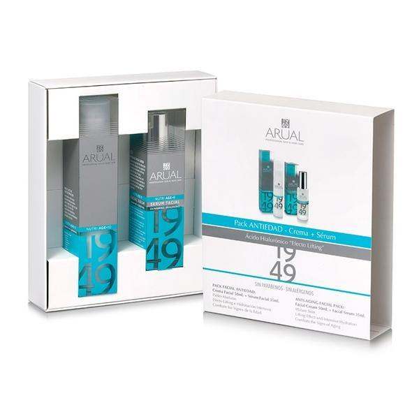 Set Arual Nutri Age+ Kit Anti-aging facial line 1949 Cream 50 ml + Serum 35 ml ARU003