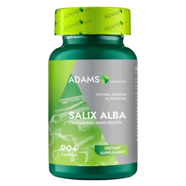 Salix Alba Adams Supplements Natural Aspirine Alternative, 90 capsule