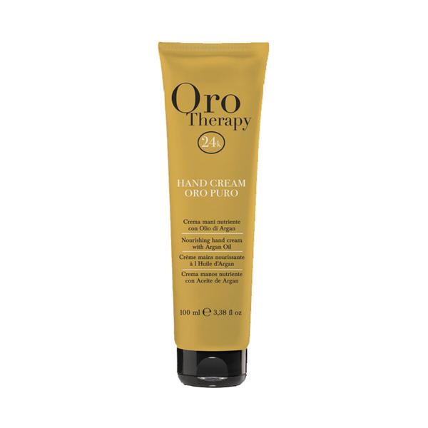 Crema pentru Maini cu Ulei de Argan Oro Therapy Hand Cream Oro Puro, 100 ml