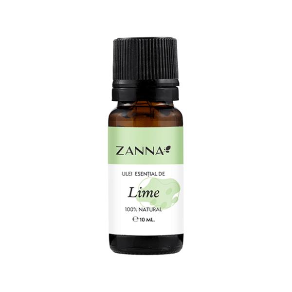 Ulei Esential de Lime 100% Natural Zanna, 10 ml