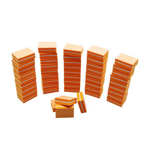 Baby buffer unghii orange, 50 buc
