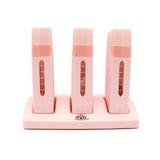 Incalzitor de ceara triplu Global Fashion F-5 - Pink, 3 buc